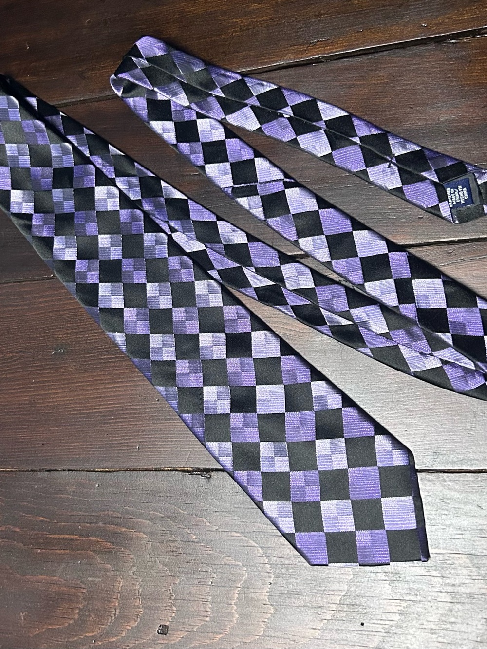 8 Men’s 100% Silk Neckties Bundle – Assorted Brands & Patterns – Vintage